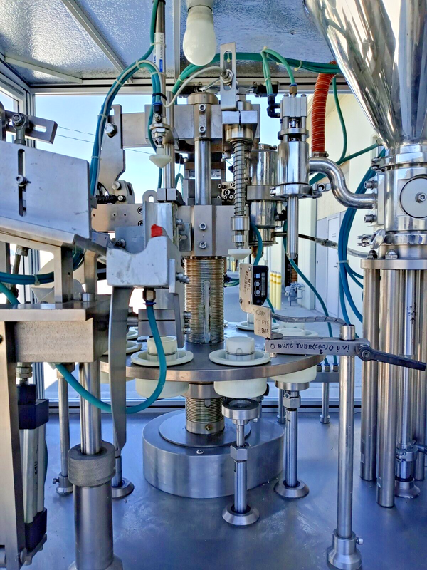 T&T Machinery FST-1800 Automatic Tube Filling & Sealing Machine, 220VAC 3Ph 50Hz