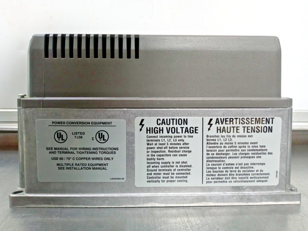 Baldor SD23H4A04-E AC SERVO Control, 460V, 23H, 4/5/8A, 1, RGN TRAN