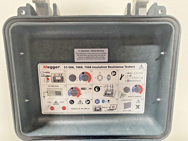 Megger S1-568 High Noise Rejection 5kV Insulation Resistance Tester