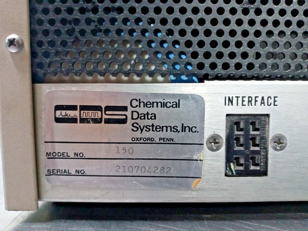 CDS Chemical Data System Model 150 Pyroprobe (No Probe Included)
