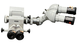 Zeiss Surgical Microscope 50 Beam f=125/16 Binocular Head 10X Eyepieces & 12.5X
