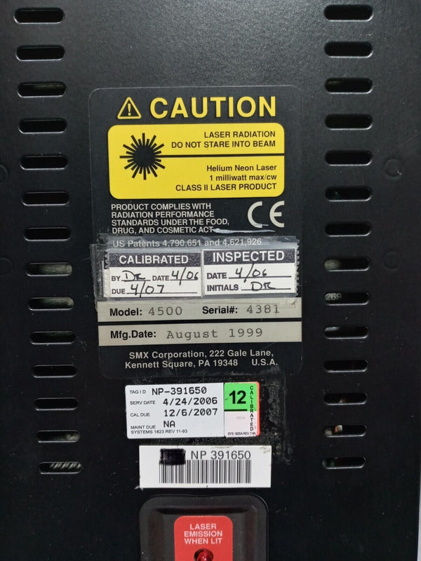 FARO SMX 4500 Laser Tracker Sensor Unit