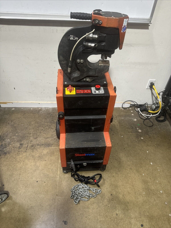 Steelmax HPP 700 Hydraulic Power Pack And  Punch  Press TYPE PRO-110HP  47 Tons