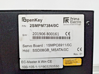 OSAI / Prima Electro 2SMPM7384/0C OPENkey CNC Controller