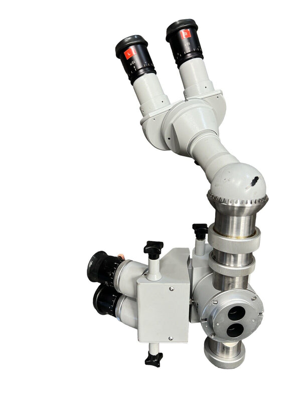 Zeiss Surgical Microscope 50 Beam f=125/16 Binocular Head 10X Eyepieces & 12.5X