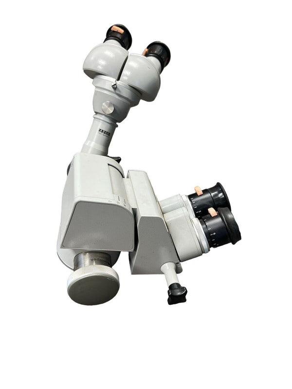 Zeiss Surgical Microscope 50 Beam f=125/16 Binocular Head 10X Eyepieces & 12.5X