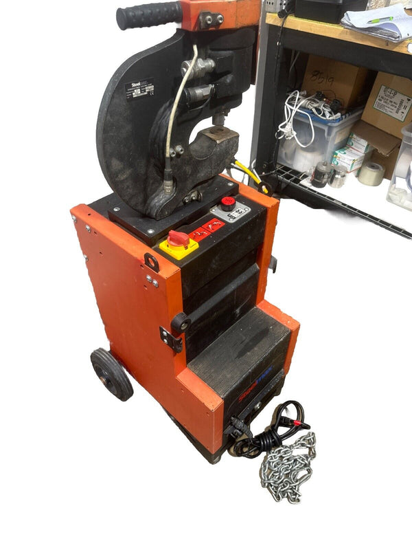 Steelmax HPP 700 Hydraulic Power Pack And  Punch  Press TYPE PRO-110HP  47 Tons