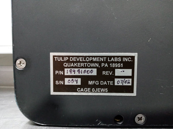 Tulip Development Labs (Orbit International) 10.4" Rugged Avionic Display 23 But