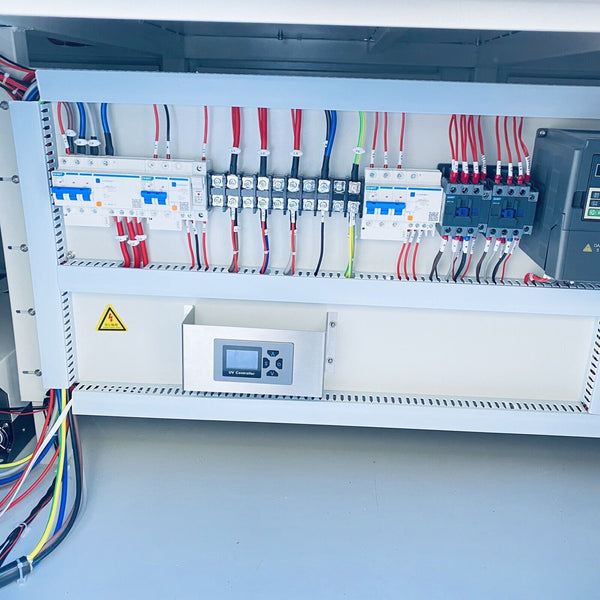 UVLED Curing System with  chain Conveyor Model HTCS-11  67X134X80" 110V, 3 Phase