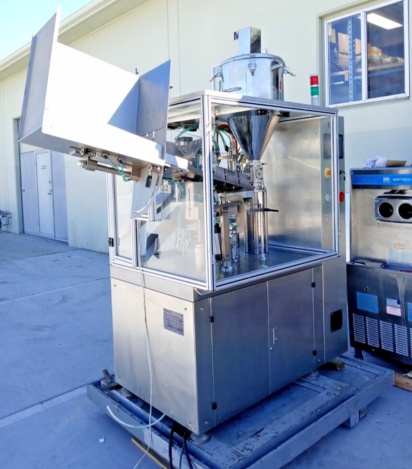 T&T Machinery FST-1800 Automatic Tube Filling & Sealing Machine, 220VAC 3Ph 50Hz