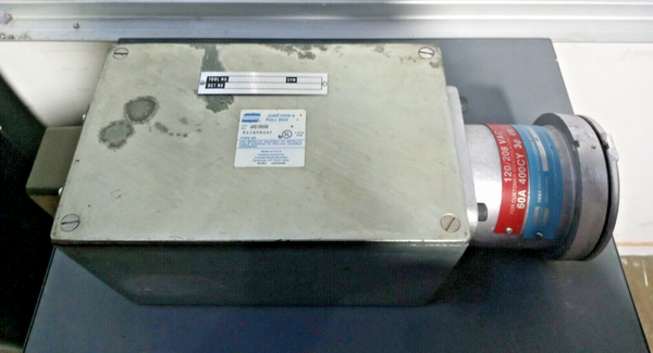 Crouse-Hinds Junction Box WAB100606 Rainproof Dead Front Interlocking SRG652 BW