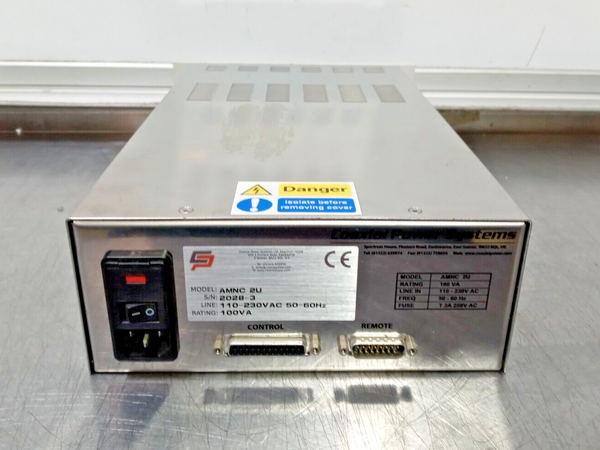 Coaxial Power Systems AMNC 2U RF Generator 110-230VAC, 50-60Hz
