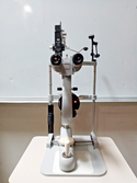 Carl Zeiss F125 Slit Lamp w/HAAG Streit Tonometer and Power Table