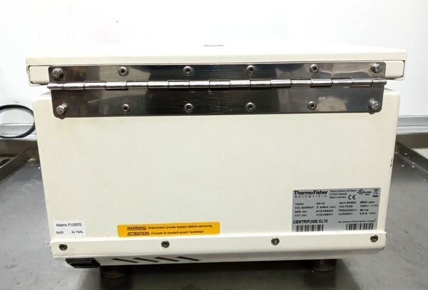 Thermo Fisher Scientific CL10 bench model Centrifuge and Rotor