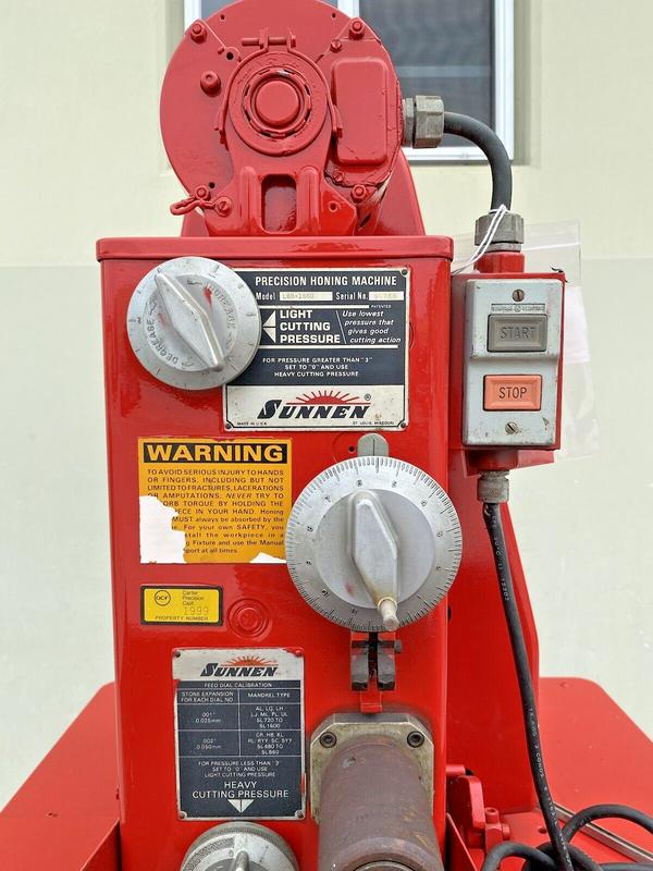 SUNNEN LBB-1660-K Precision Honing Machine