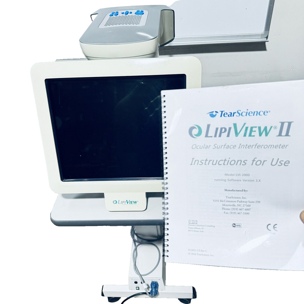 Tear Science LipiView LVI-2000 Ocular Surface Interferometer