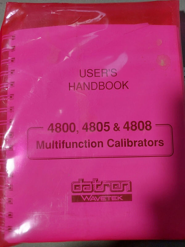 Datron Wavetek 4800 Multifunction Calibrator