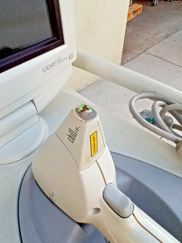 1999 Lumenis LightSheer EP Light Sheer 9x9mm Diode Hair Removal Laser Coherent